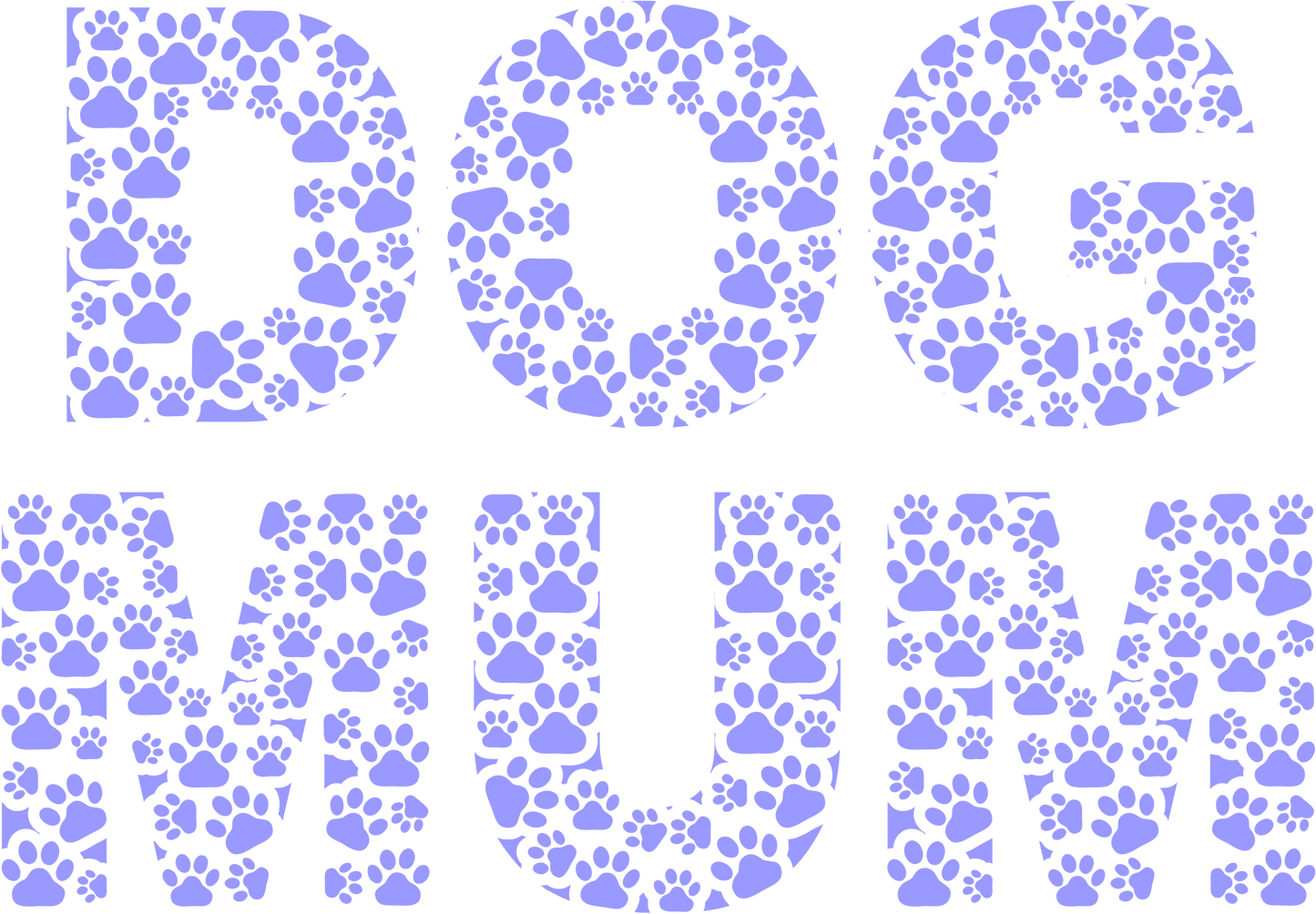 DTF Dog Mum Transfer