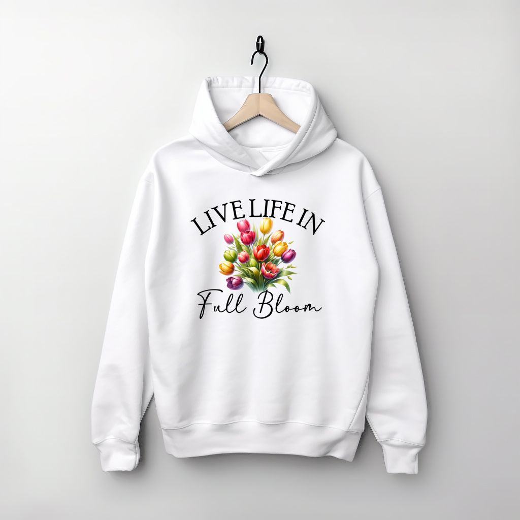 DTF Live life in full bloom Transfer