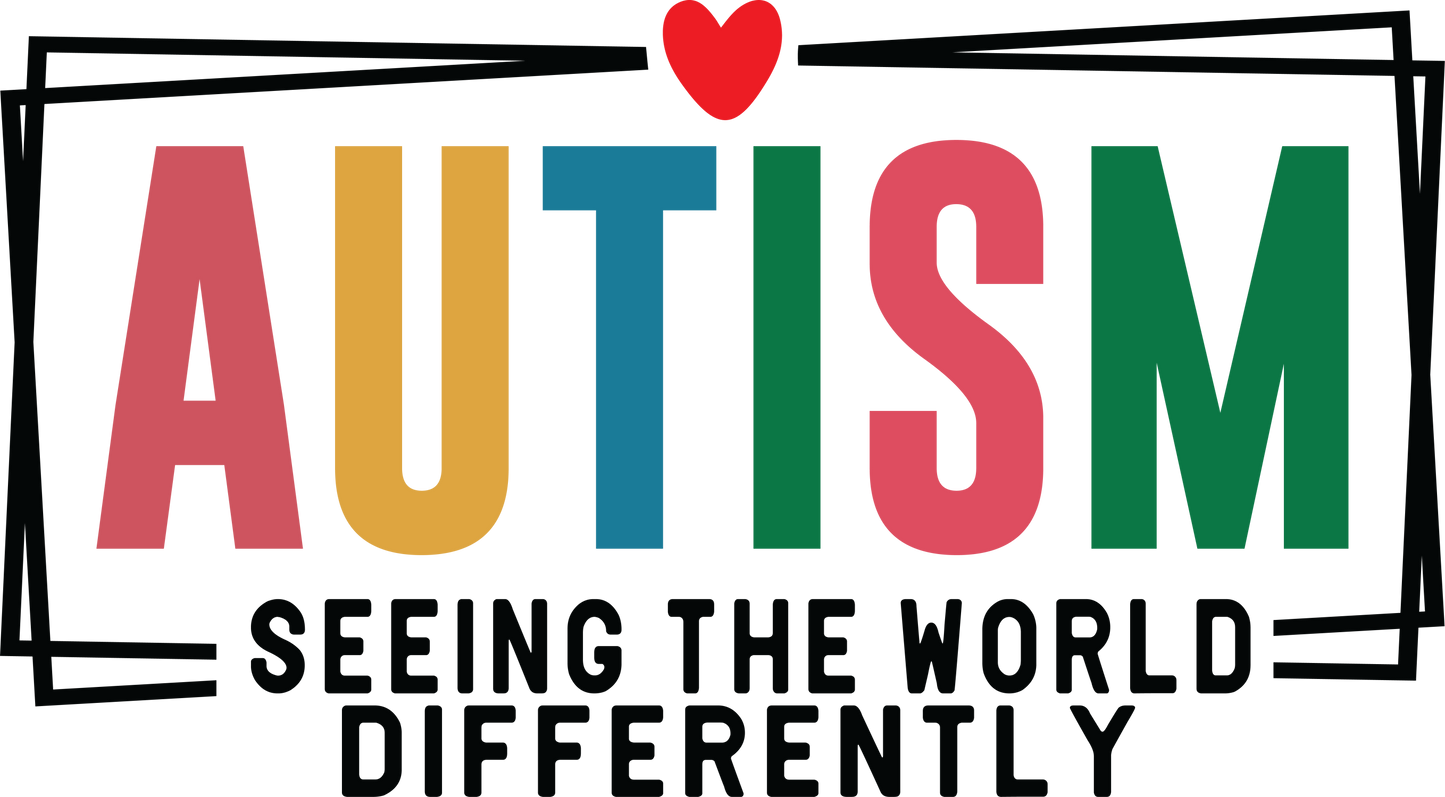 DTF Autism (seeing the world differently)