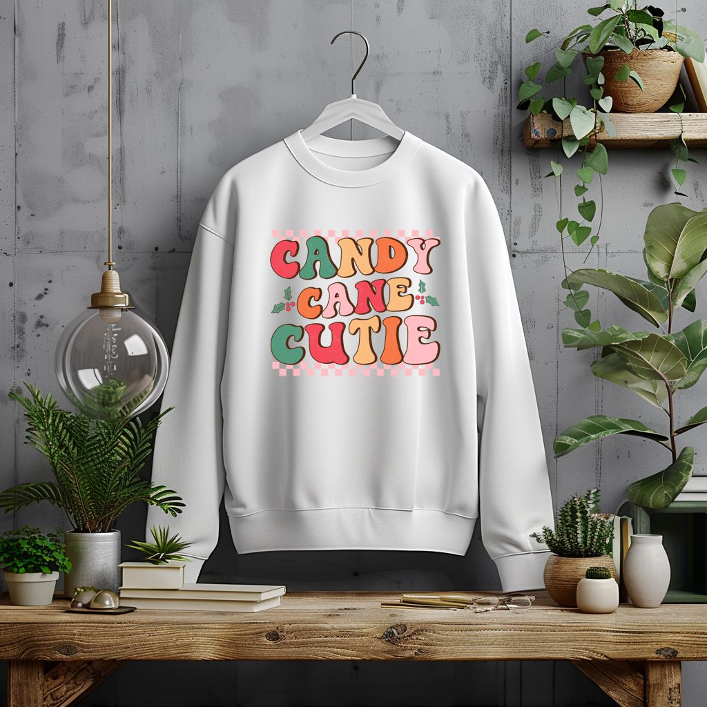 DTF Candy Cane Cutie