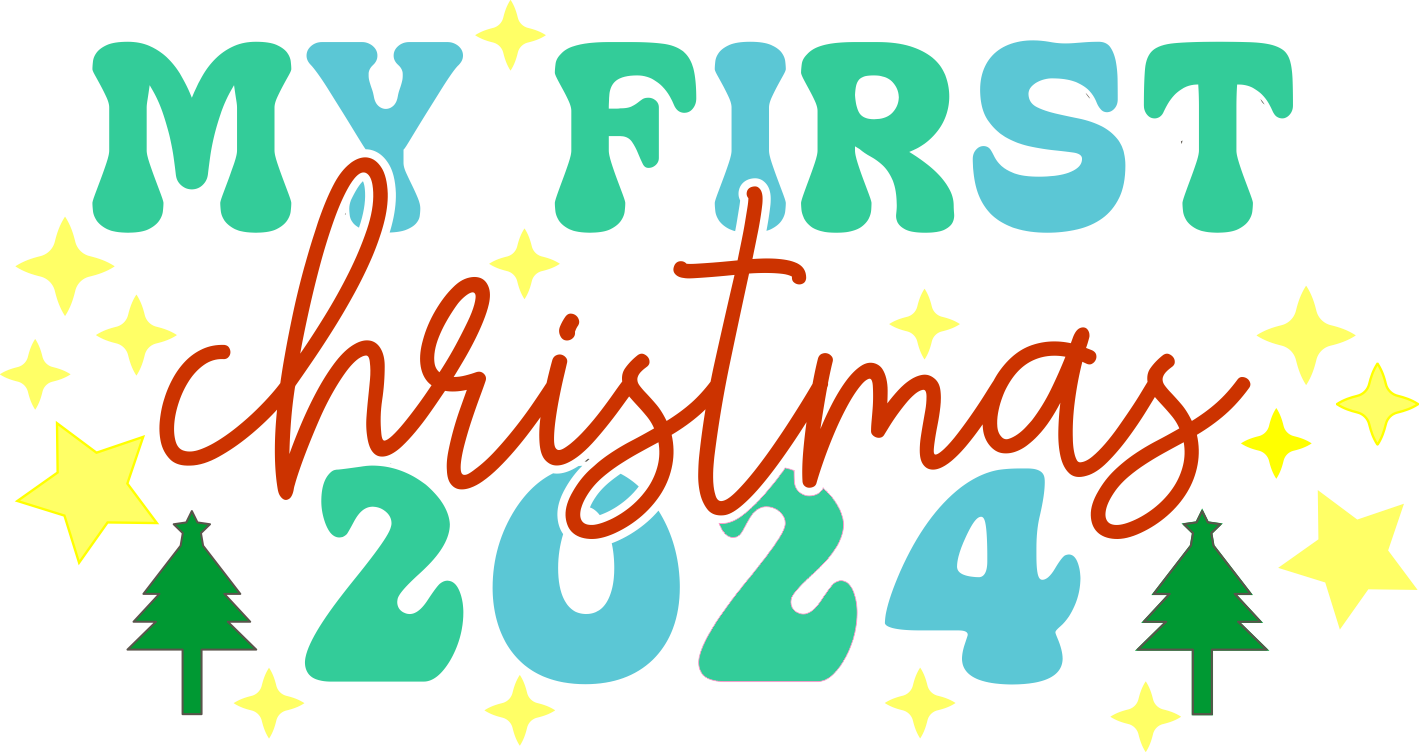 DTF My First Christmas 2024