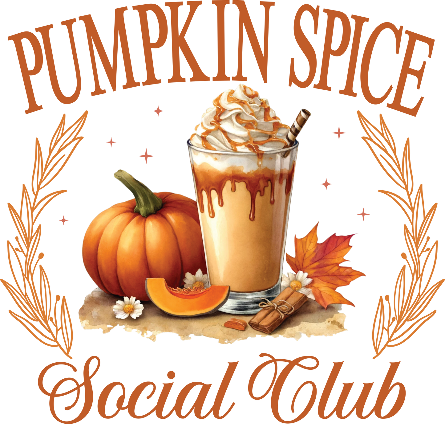 DTF Pumpkin Spice Social Club
