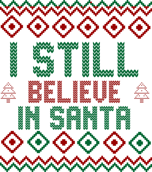 DTF I Still Believe in Santa