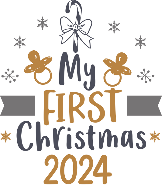 DTF My First Christmas 2024