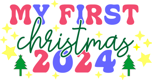 DTF My First Christmas 2024